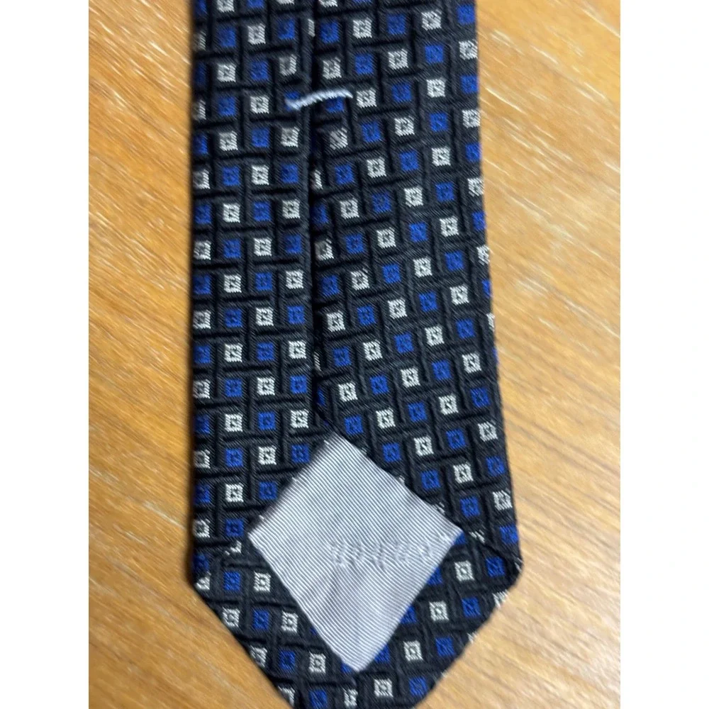 Ferrell Reed for The‎ Foursome Mens Silk Tie Woven England Hand Made America